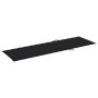 Tumbona doble y cojines negros madera pino impregnada de vidaXL, Tumbonas - Ref: Foro24-3065991, Precio: 294,21 €, Descuento: %