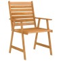 3-piece solid acacia wood garden dining set by vidaXL, Garden sets - Ref: Foro24-3057842, Price: 218,36 €, Discount: %