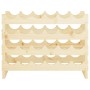 Solid pine wood bottle rack 65x29x46 cm by vidaXL, Wine racks - Ref: Foro24-327357, Price: 37,36 €, Discount: %