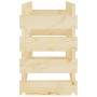 Botellero madera maciza de pino 65x29x46 cm de vidaXL, Botelleros - Ref: Foro24-327357, Precio: 37,36 €, Descuento: %