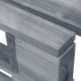 Garden ottoman made of pine wood pallets, impregnated in gray. by vidaXL, Modular outdoor sofas - Ref: Foro24-3066412, Price:...