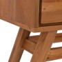 Mesa consola de madera maciza de teca 80x30x80 cm de vidaXL, Mesas auxiliares - Ref: Foro24-326135, Precio: 172,99 €, Descuen...