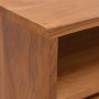 Mesa consola de madera maciza de teca 80x30x80 cm de vidaXL, Mesas auxiliares - Ref: Foro24-326135, Precio: 172,99 €, Descuen...