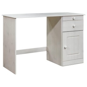 Solid pine wood desk with drawers 110x50x74 cm by vidaXL, Desks - Ref: Foro24-325529, Price: 161,99 €, Discount: %