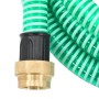 Suction hose with brass connectors PVC green 29 mm 3 m by vidaXL, Garden hoses - Ref: Foro24-151038, Price: 40,00 €, Discount: %