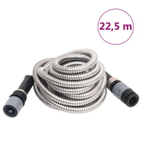 Garden hose sprayer stainless steel silver 14mm 22.5 m by vidaXL, Garden hoses - Ref: Foro24-154512, Price: 39,99 €, Discount: %