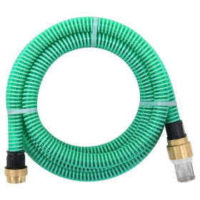 Suction hose with brass connectors PVC green 29 mm 4 m by vidaXL, Garden hoses - Ref: Foro24-151040, Price: 40,99 €, Discount: %