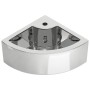 Washbasin with overflow 45x32x12.5 cm silver ceramic by vidaXL, Sinks - Ref: Foro24-143481, Price: 75,06 €, Discount: %