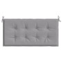 Garden bench cushion Oxford fabric gray 120x50x3 cm by vidaXL, Cushions for chairs and sofas - Ref: Foro24-43194, Price: 20,9...