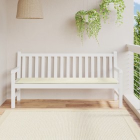 Oxford Stoff Gartenbank Kissen creme 180x50x3 cm von vidaXL, Kissen für Stühle und Sofas - Ref: Foro24-43200, Preis: 16,99 €,...