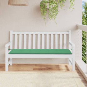 Gartenbankauflage Oxford-Stoff grün 150x50x3 cm von vidaXL, Kissen für Stühle und Sofas - Ref: Foro24-43207, Preis: 18,99 €, ...