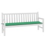 Garden bench cushion Oxford fabric green 180x50x3 cm by vidaXL, Cushions for chairs and sofas - Ref: Foro24-43208, Price: 21,...