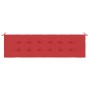 Cojín de banco de jardín tela Oxford rojo 180x50x3 cm de vidaXL, Cojines para sillas y sofás - Ref: Foro24-43212, Precio: 20,...