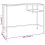 Escritorio para ordenador blanco y dorado vidrio 100x36x74 cm de vidaXL, Escritorios - Ref: Foro24-331628, Precio: 80,05 €, D...