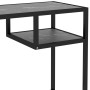 Escritorio para ordenador vidrio negro mármol 100x36x74 cm de vidaXL, Escritorios - Ref: Foro24-331623, Precio: 82,07 €, Desc...