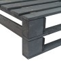 Corner pallet bench for garden gray wood by vidaXL, garden benches - Ref: Foro24-44698, Price: 78,14 €, Discount: %