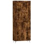 Tall smoked oak plywood sideboard 69.5x34x180 cm by vidaXL, Sideboards - Ref: Foro24-3199534, Price: 143,48 €, Discount: %