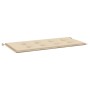 Cojín de banco de jardín tela Oxford beige 120x50x3 cm de vidaXL, Cojines para sillas y sofás - Ref: Foro24-47626, Precio: 29...