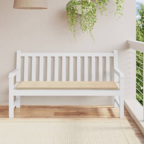 Cojín de banco de jardín tela Oxford beige 150x50x3 cm de vidaXL, Cojines para sillas y sofás - Ref: Foro24-47627, Precio: 23...