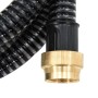 Suction hose with brass connectors PVC black 29 mm 3 m by vidaXL, Garden hoses - Ref: Foro24-151054, Price: 38,12 €, Discount: %