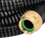 Suction hose with brass connectors PVC black 29 mm 3 m by vidaXL, Garden hoses - Ref: Foro24-151054, Price: 38,12 €, Discount: %