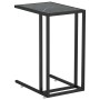 Computer table transparent glass black marble 50x35x65cm by vidaXL, Side tables - Ref: Foro24-331651, Price: 41,61 €, Discoun...