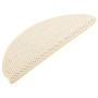 Self-adhesive sisal stair mat 15 pcs cream 65x21x4 cm by vidaXL, Stair mats - Ref: Foro24-326881, Price: 99,64 €, Discount: %