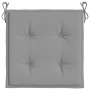 Cojines de silla de jardín 4 uds tela Oxford gris 50x50x3 cm de vidaXL, Cojines para sillas y sofás - Ref: Foro24-314040, Pre...