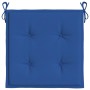 Cojines de silla de jardín 6 uds tela Oxford azul 50x50x3 cm de vidaXL, Cojines para sillas y sofás - Ref: Foro24-314061, Pre...