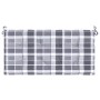 Gray checkered Oxford fabric garden bench cushion 100x50x3cm by vidaXL, Cushions for chairs and sofas - Ref: Foro24-314079, P...