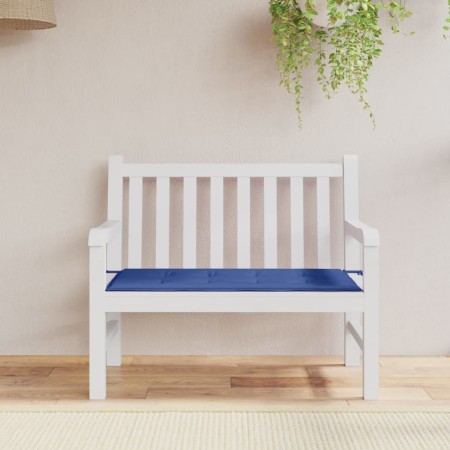 Garden bench cushion in blue Oxford fabric 120x50x3 cm by vidaXL, Cushions for chairs and sofas - Ref: Foro24-314081, Price: ...