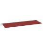 Cojín de banco de jardín tela Oxford rojo tinto 150x50x3 cm de vidaXL, Cojines para sillas y sofás - Ref: Foro24-314086, Prec...