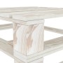 Garden pallet tables 2 units white wood by vidaXL, Garden tables - Ref: Foro24-49336, Price: 108,25 €, Discount: %