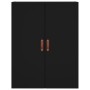 Armarios de pared 2 unidades negro 69,5x34x90 cm de vidaXL, Aparadores - Ref: Foro24-3195596, Precio: 139,08 €, Descuento: %