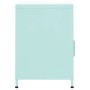 Mesita de noche acero verde menta 35x35x51 cm de vidaXL, Mesitas de noche - Ref: Foro24-336221, Precio: 85,99 €, Descuento: %