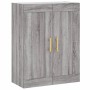 Aparador alto madera contrachapada gris sonoma 69,5x34x180 cm de vidaXL, Aparadores - Ref: Foro24-3199551, Precio: 148,65 €, ...