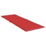 Cojín de tumbona de tela Oxford rojo 186x58x3 cm de vidaXL, Cojines para sillas y sofás - Ref: Foro24-314164, Precio: 37,46 €...