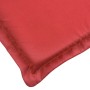 Cojín de tumbona de tela Oxford rojo 186x58x3 cm de vidaXL, Cojines para sillas y sofás - Ref: Foro24-314164, Precio: 37,46 €...