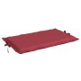 Cojín de tumbona de tela Oxford rojo tinto 186x58x3 cm de vidaXL, Cojines para sillas y sofás - Ref: Foro24-314167, Precio: 3...