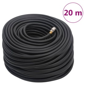 Manguera de aire híbrida caucho y PVC negro 15 mm 20 m de vidaXL, Mangueras neumáticas - Ref: Foro24-154497, Precio: 41,32 €,...