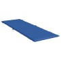 Cojín de tumbona de tela Oxford azul 186x58x3 cm de vidaXL, Cojines para sillas y sofás - Ref: Foro24-314168, Precio: 37,46 €...