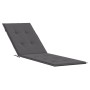 Anthracite grey cushion for sun lounger (75+105)x50x4 cm by vidaXL, Cushions for chairs and sofas - Ref: Foro24-314173, Price...