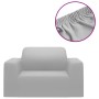 Funda elástica para sillón poliéster jersey gris de vidaXL, Fundas - Ref: Foro24-332940, Precio: 24,79 €, Descuento: %