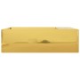 Washbasin with overflow 49x25x15 cm ceramic gold by vidaXL, Sinks - Ref: Foro24-143492, Price: 89,99 €, Discount: %