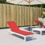 Red lounger cushion (75+105)x50x4 cm by vidaXL, Cushions for chairs and sofas - Ref: Foro24-314179, Price: 26,28 €, Discount: %