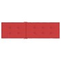 Red lounger cushion (75+105)x50x4 cm by vidaXL, Cushions for chairs and sofas - Ref: Foro24-314179, Price: 26,28 €, Discount: %