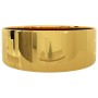 Washbasin 40x15 cm gold ceramic by vidaXL, Sinks - Ref: Foro24-143500, Price: 87,42 €, Discount: %