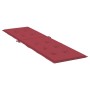 Cojín para tumbona rojo tinto (75+105)x50x4 cm de vidaXL, Cojines para sillas y sofás - Ref: Foro24-314182, Precio: 25,99 €, ...