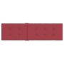 Rotes rotes Liegekissen (75+105)x50x4 cm von vidaXL, Kissen für Stühle und Sofas - Ref: Foro24-314182, Preis: 25,99 €, Rabatt: %