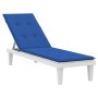 Royal blue lounger cushion (75+105)x50x4 cm by vidaXL, Cushions for chairs and sofas - Ref: Foro24-314183, Price: 28,30 €, Di...